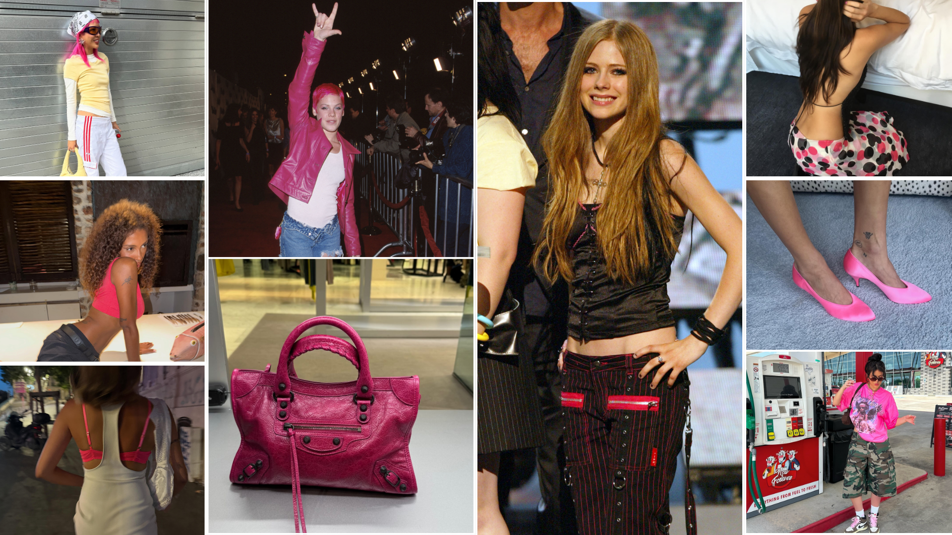 Neon pink colour trend 2026