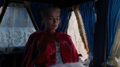 Margot Robbie as Cathy in Wuthering Heights