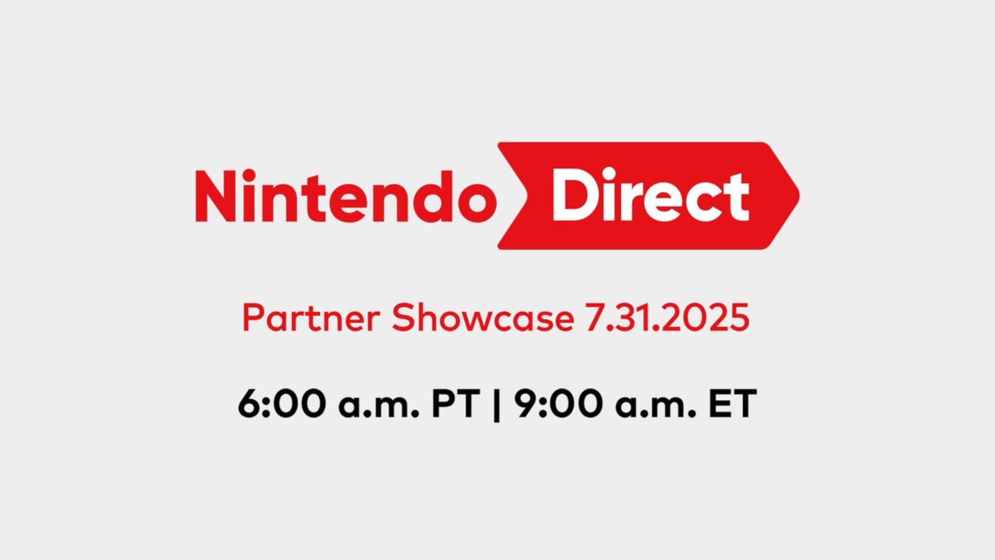 Nintendo Direct image for July 2025
