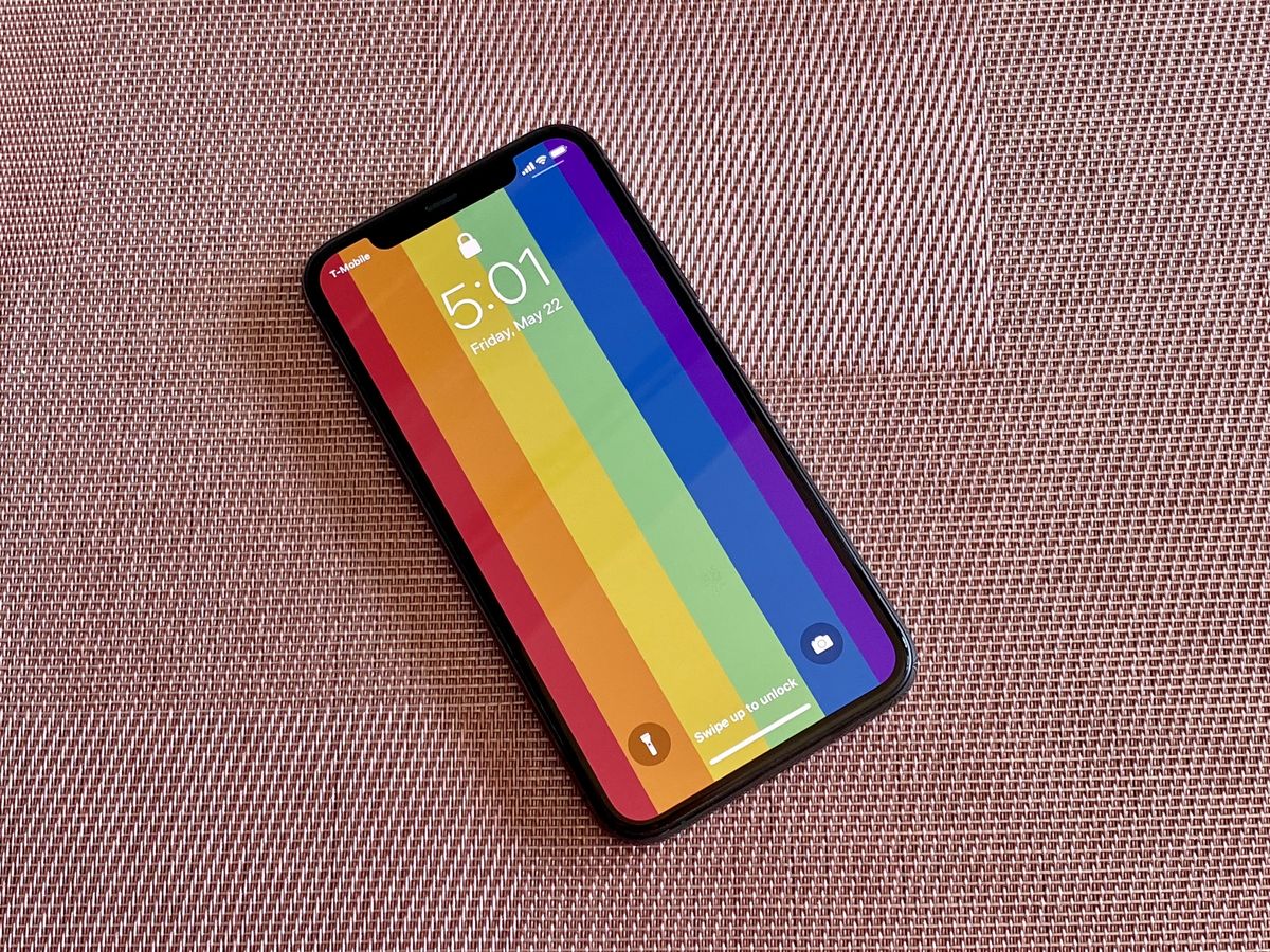 Download An LGBT Pride iPhone Celebrating Inclusion Wallpaper