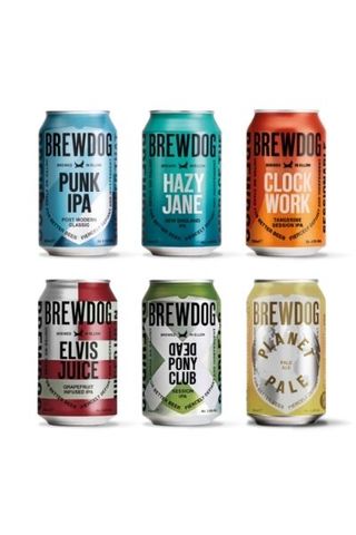 six cans of Brewdog beer – Brewdog The Headliners Pack
