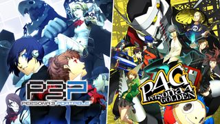 Persona 3 Portable and Persona 4 Golden promotional art