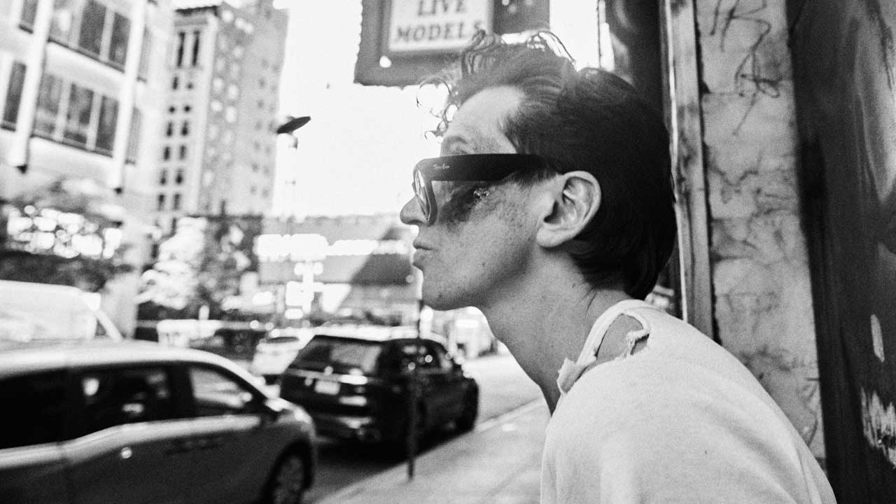 Des Rocs in a New York street, headshot