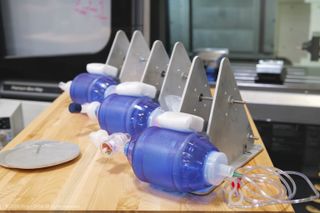 "Bridge" ventilators developed by experts in collaboration with Virgin Orbit.