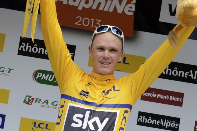 Chris Froome (Sky) took over the race lead in Valmorel
