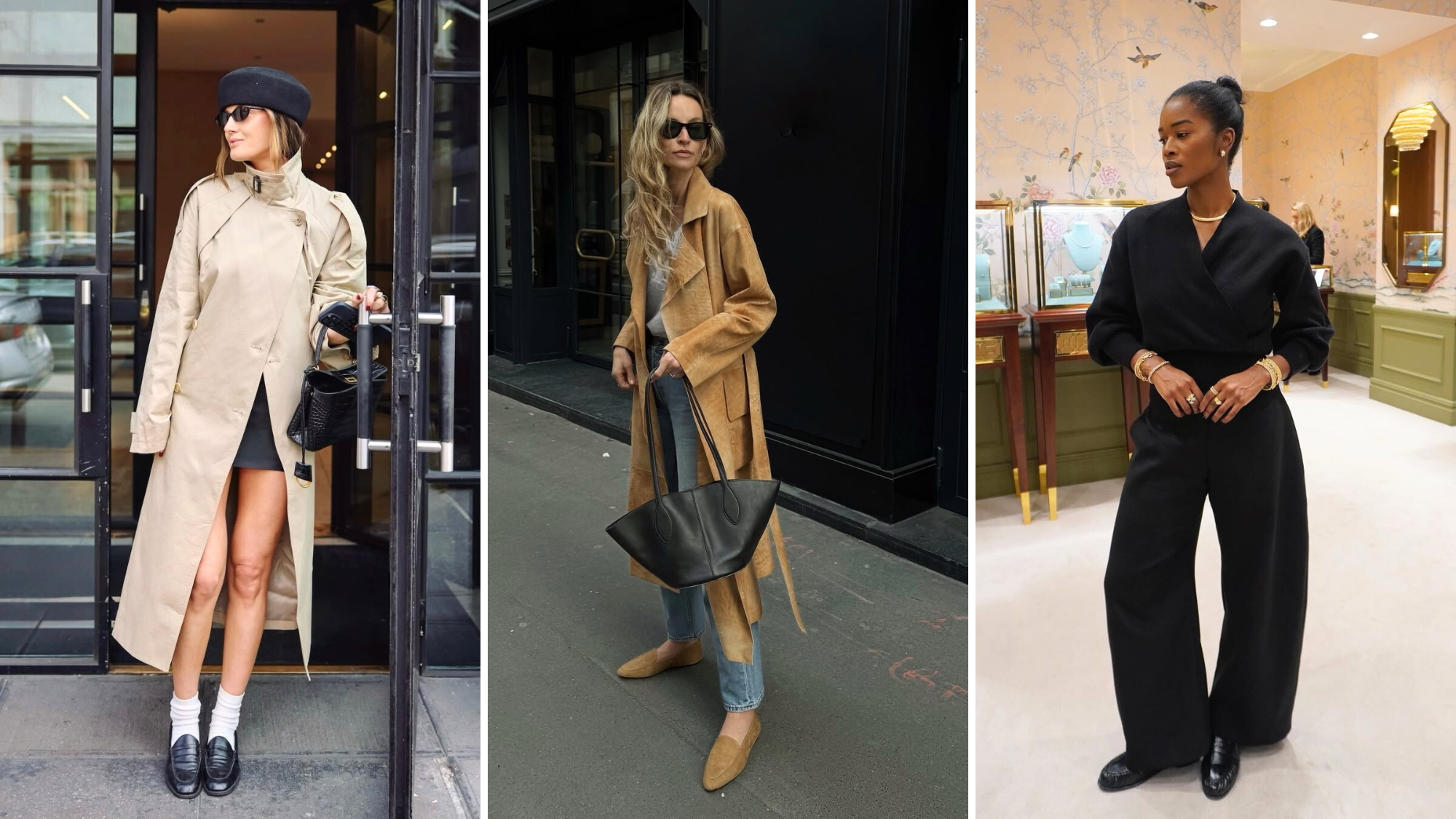 best women&#039;s loafers worn by @cocoschiffer, @anoukyve, @nlmarilyn