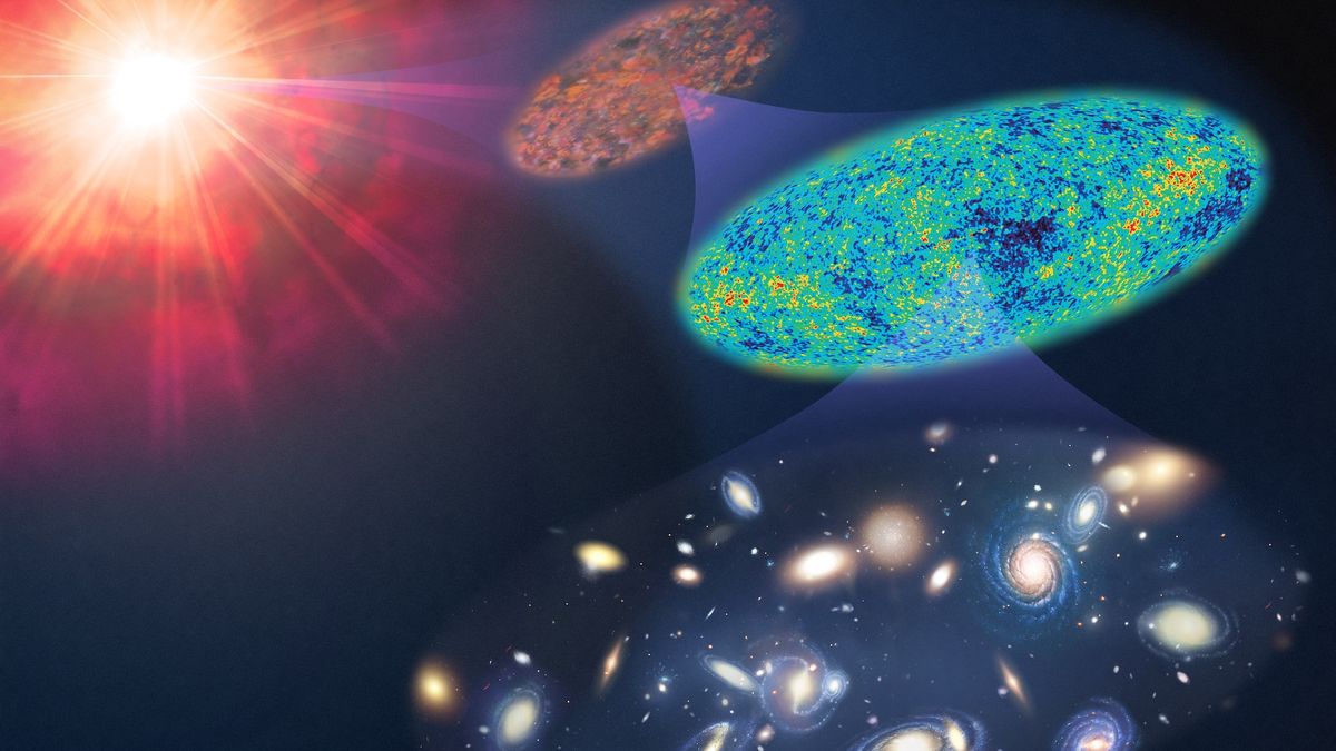Did light exist at the beginning of the universe?