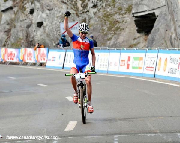 Ondrej Cink (Merida Biking Team) wins in Houffalize