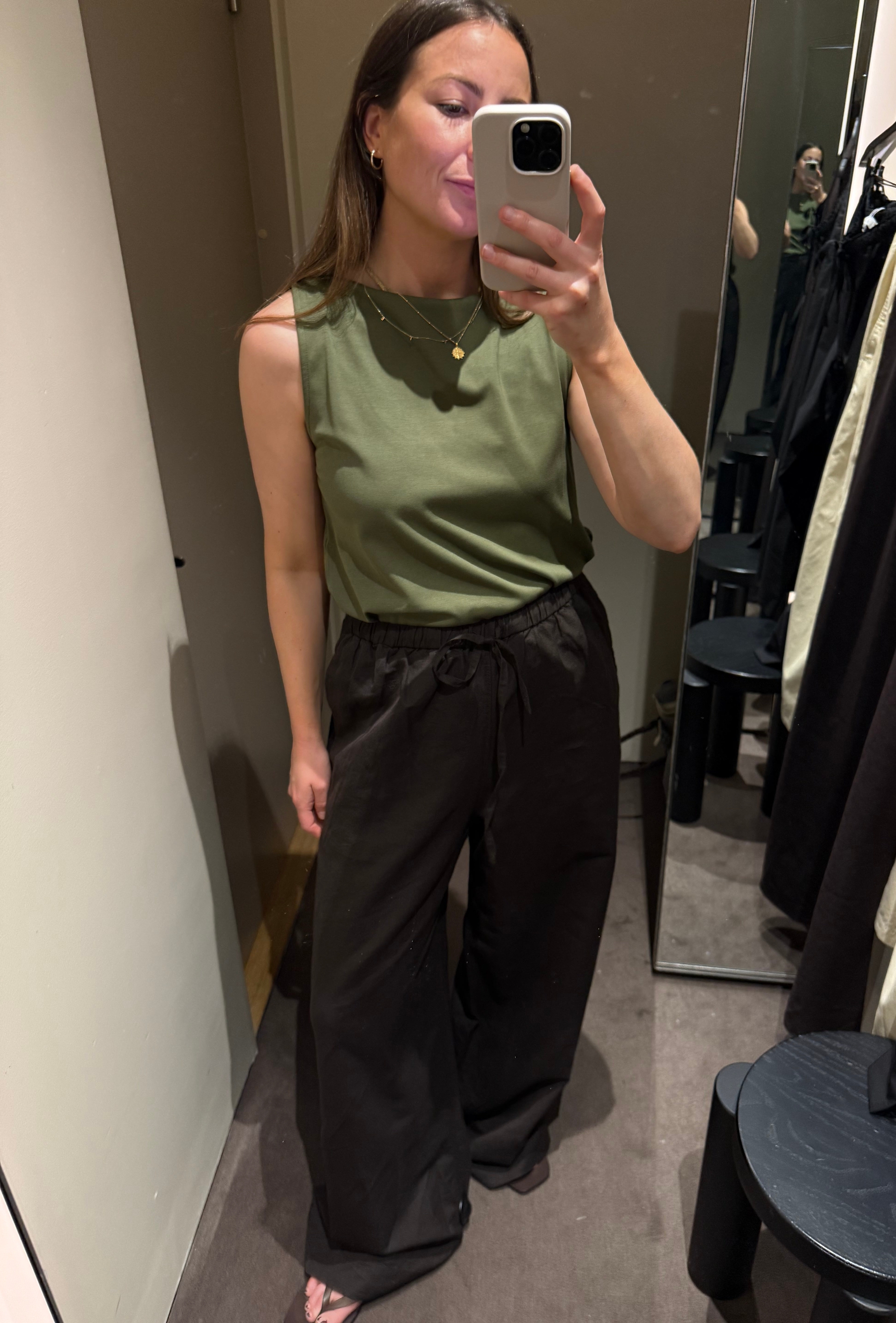 COS linen trousers