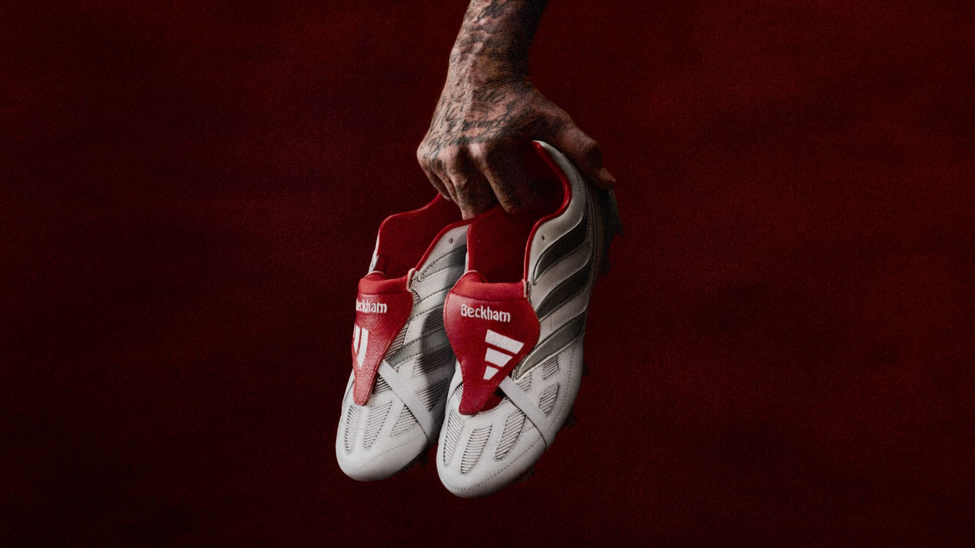 Take our money! Adidas have dropped classic David Beckham boots to celebrate THAT game against Greece
