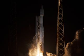 Atlas V Rocket Lifts Off with NASA Satellite