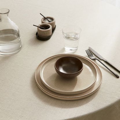 H&M Home dinnerware set on table