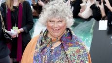 Miriam Margolyes in 2011 Arriving For The World Premiere Of Harry Potter And The Deathly Hallows: Part 2 In London.