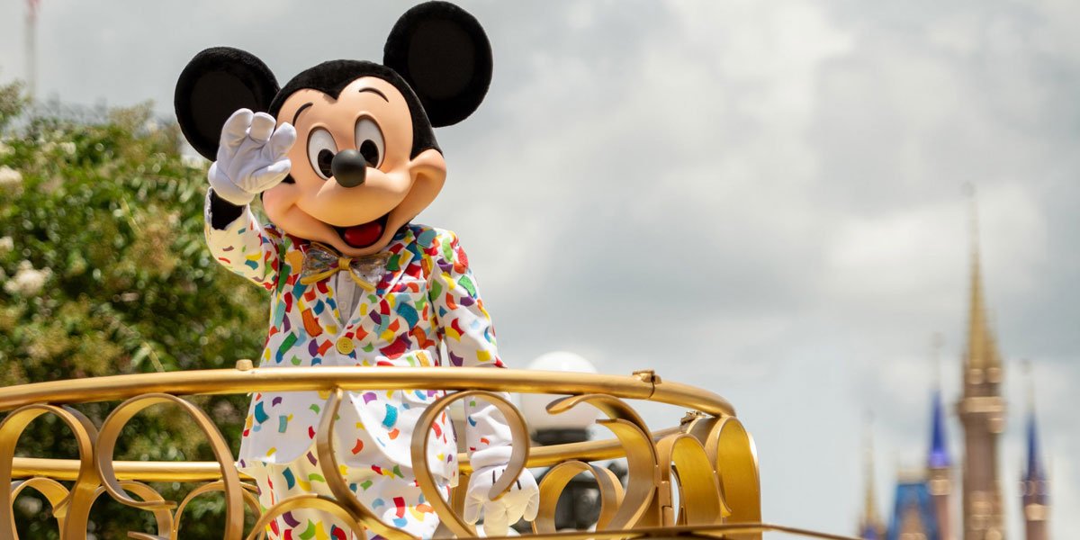 The Mickey character experience during 2020, photo courtesy of Disney World