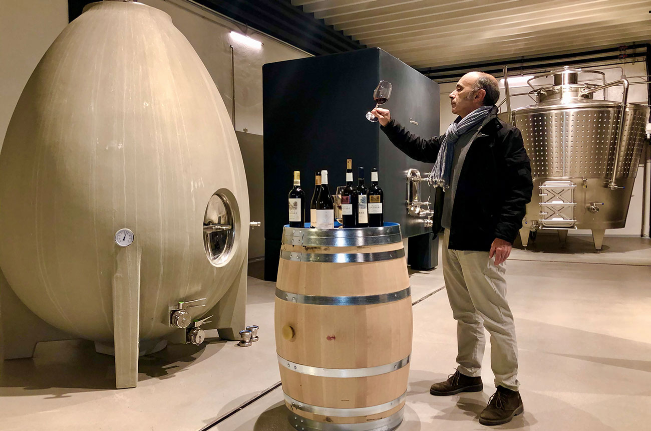 Javier Martinez de Salinas Ondarre winemaker