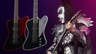 Gene Simmons Gibson G2 bass guitars