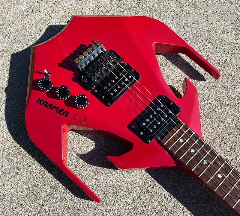 A 1986 Kramer Triax guitar