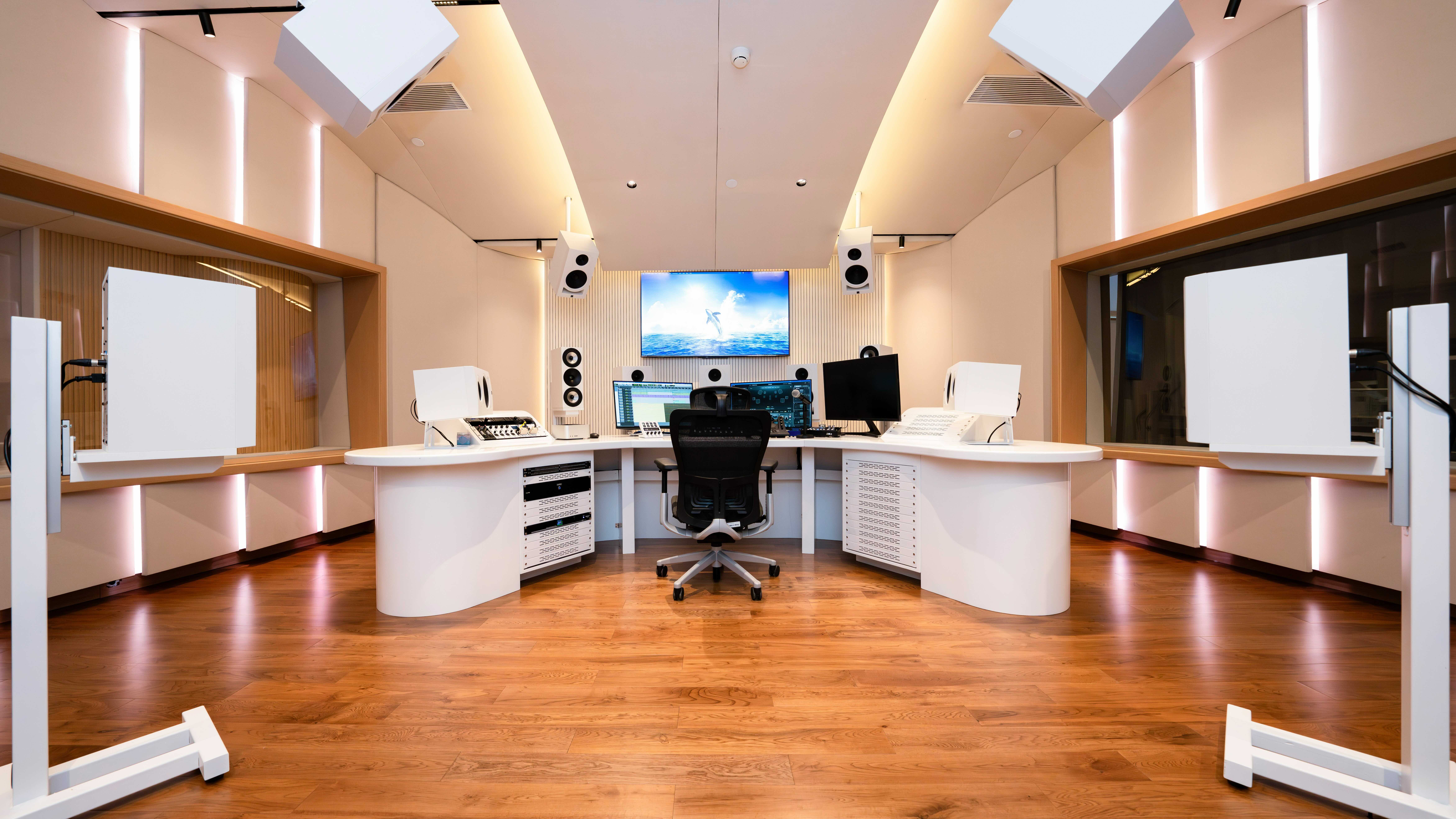 The production studio at Alibaba&#039;s Hujing Digital Media &amp;amp; Entertainment Group Studios.