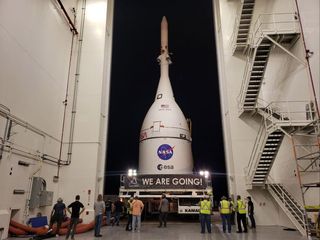 The Orion spacecraft that will fly to the moon and back in a few month's time is ready for integration with the Space Launch System rocket.