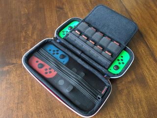 Bagsmart Nintendo Switch Case Filled Up