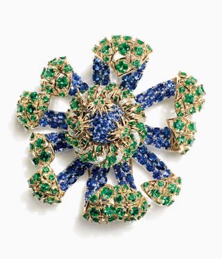 Tiffany & Co brightly coloured brooch, rethought for the modern age