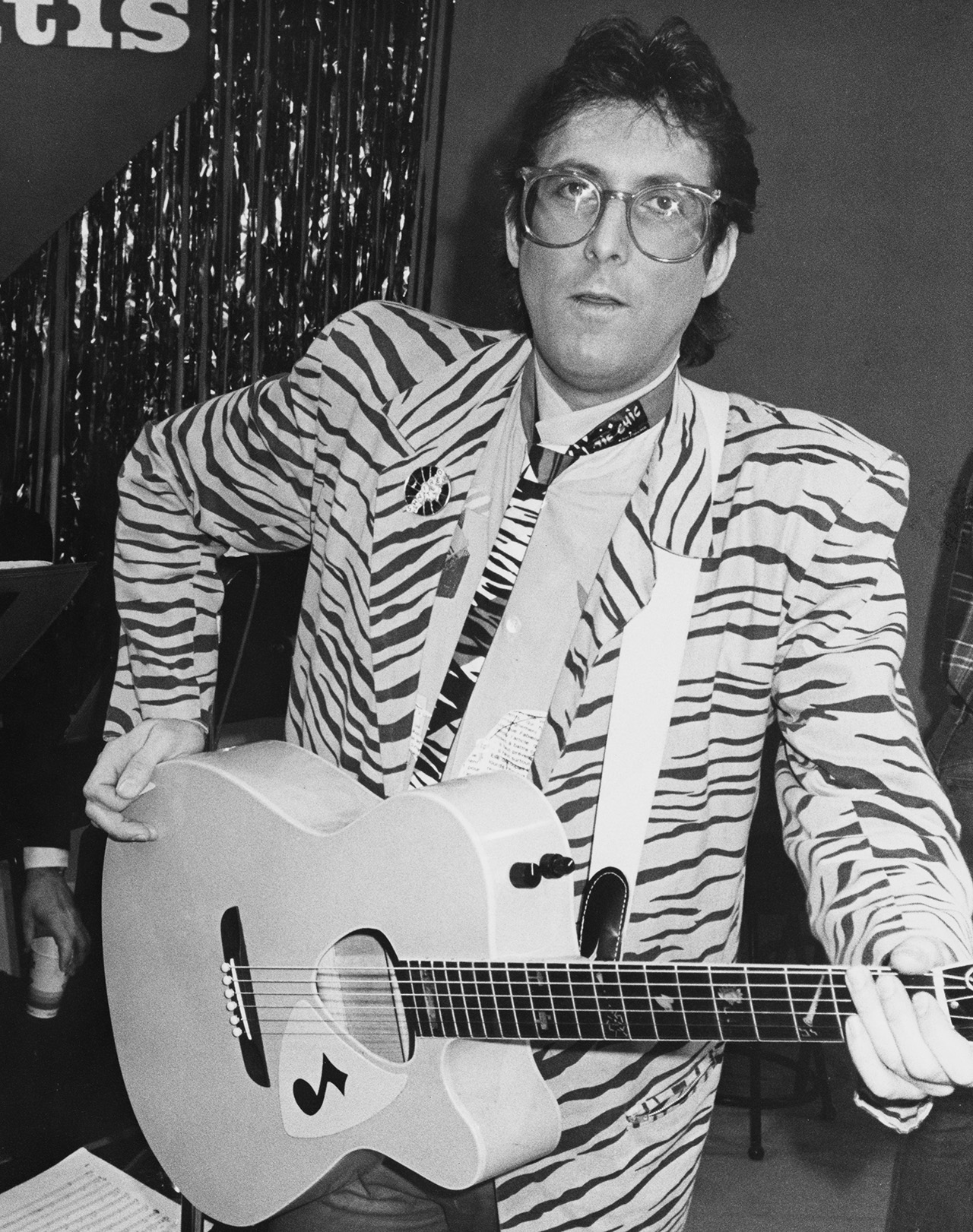 Stephen Bishop performs at KTLA Studios in Los Angeles, California on March 4, 1984