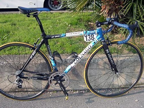 A full side view of the Colnago C50