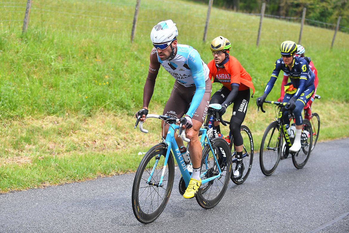 Christophe Riblon on stage 3 at the Tour de Romandie