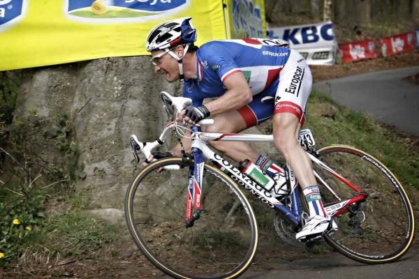 Gent-Wevelgem: French champion Thomas Voeckler (Europcar) was aggressive in Belgium this spring.