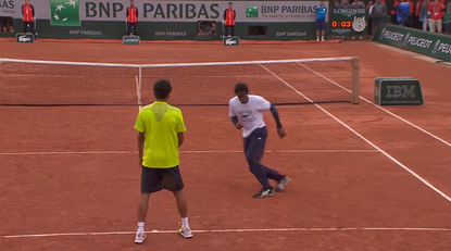 French Open competitors show off their moves with surprisingly impressive dance-off