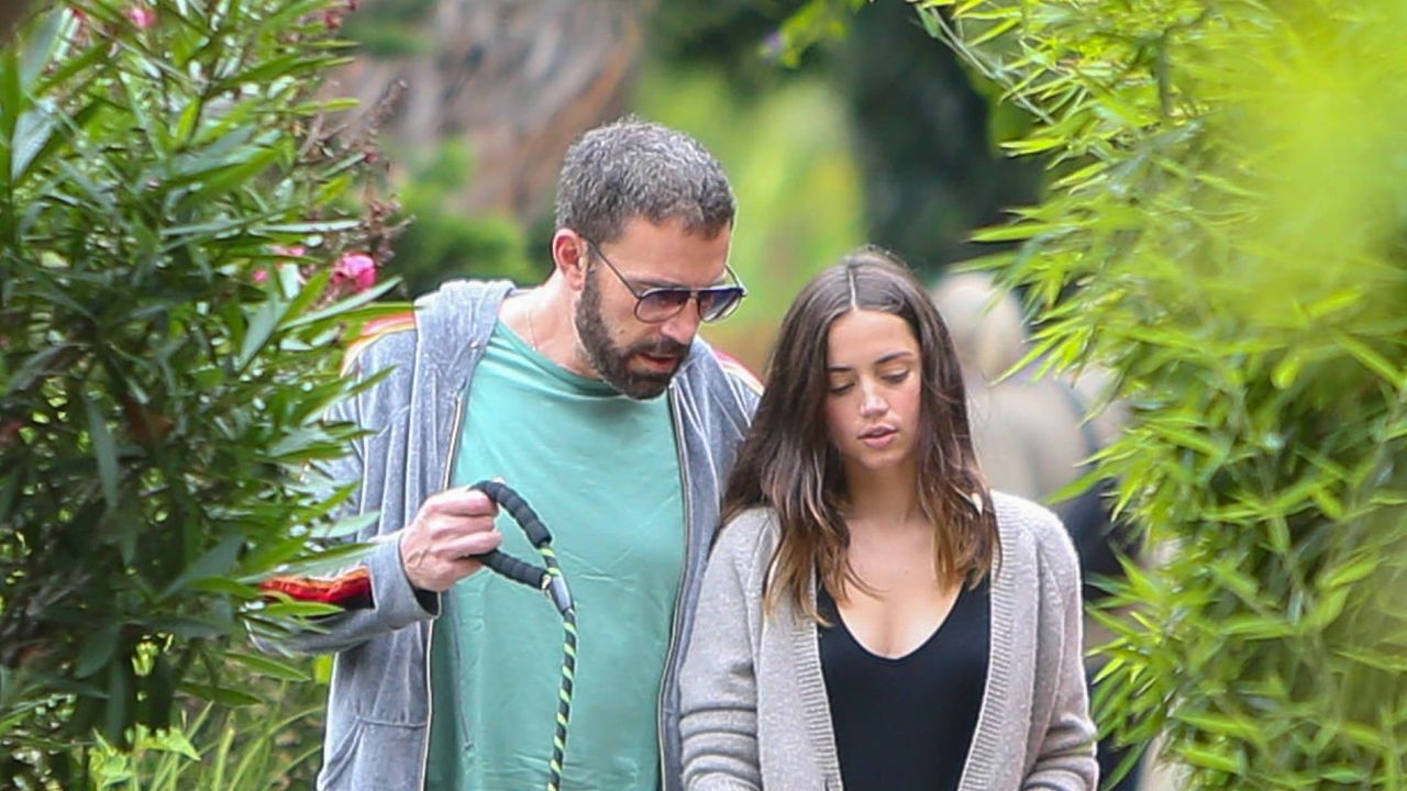 Ben Affleck and Ana de Armas are seen on July 01, 2020 in Los Angeles, California.