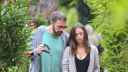 Ben Affleck and Ana de Armas are seen on July 01, 2020 in Los Angeles, California.