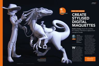 Create stylised digital maquettes