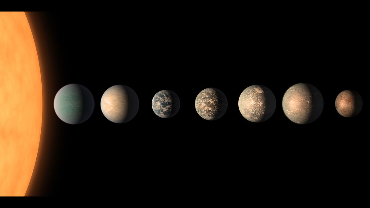 Yeni bir çalışma, Trappist-1 sistemindeki ötegezegenlerin daha önce düşünülenden daha yaşanabilir olabileceğini öne sürüyor.