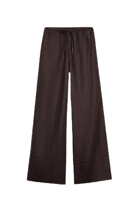 100% Linen Palazzo Pants Zw Collection