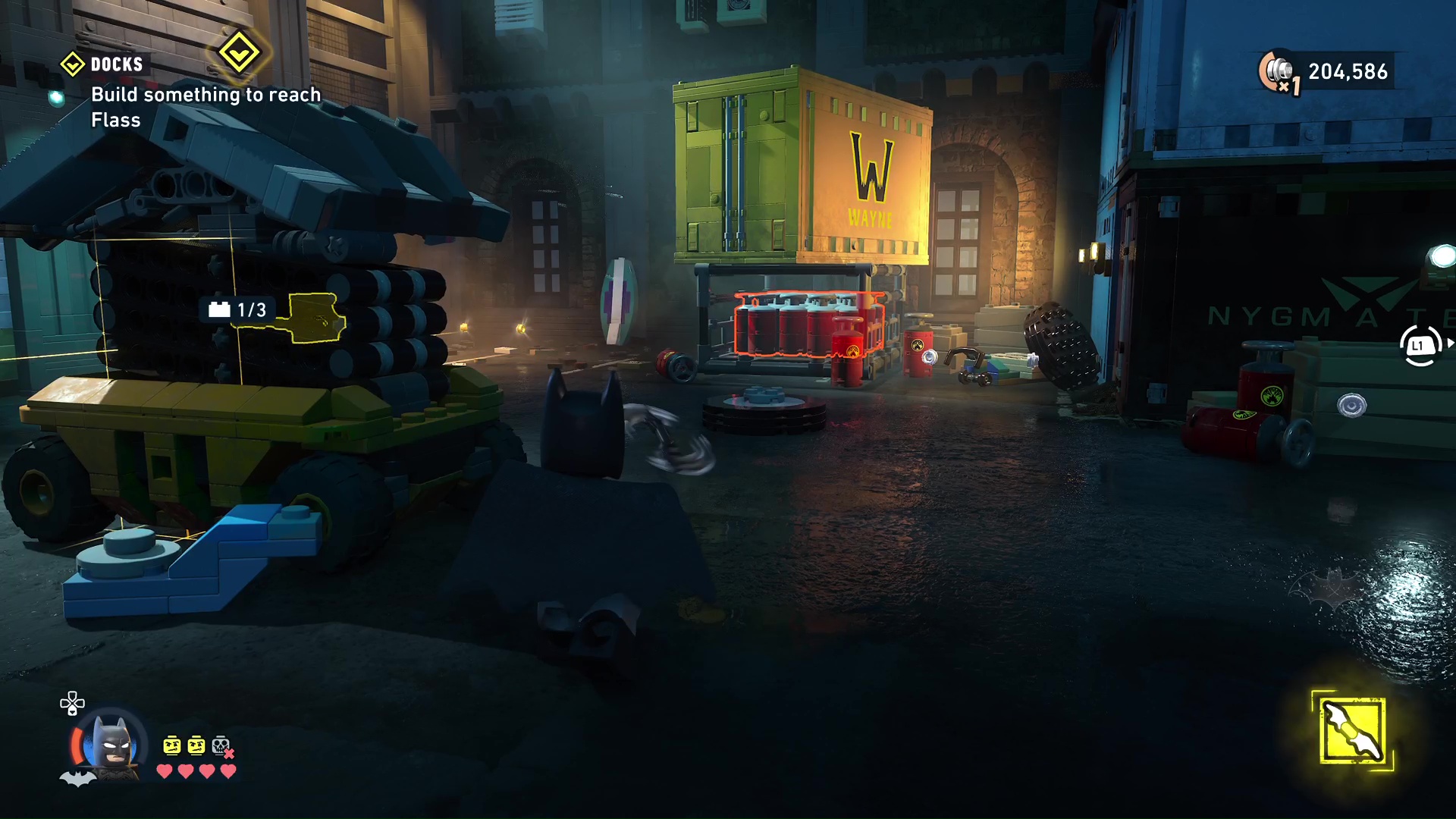 Surfboard locations in Lego Batman Legacy of the Dark Knight