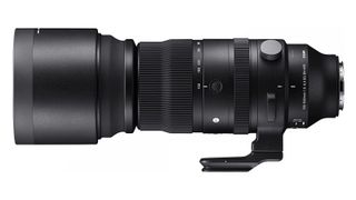 Sigma 150-600mm f/5-6.3 DG DN OS Sports lens side view, best lenses for bird photography