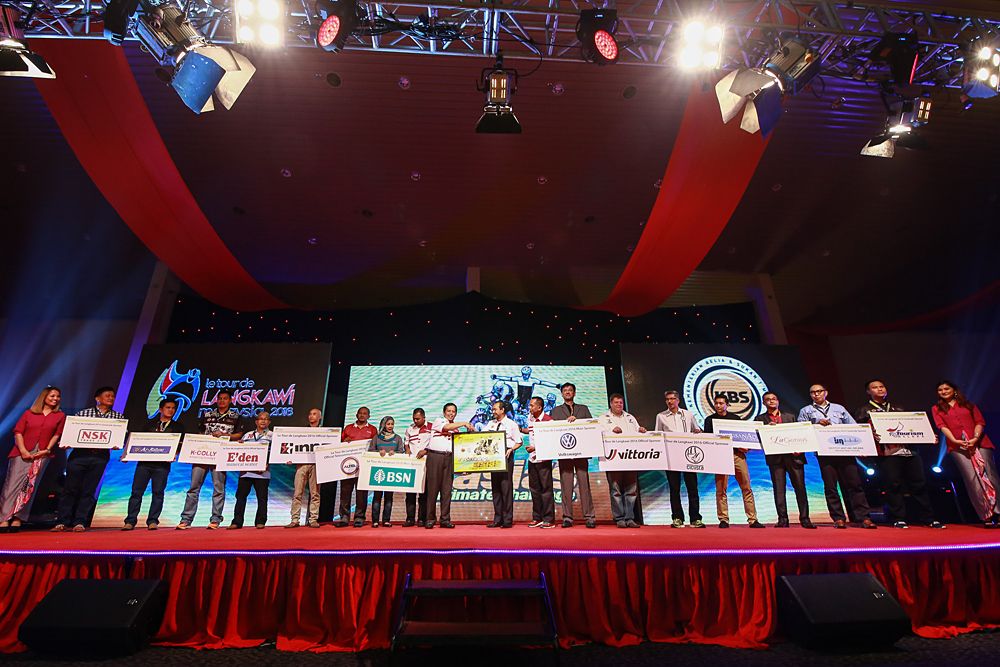 The Tour de Langkawi presentation