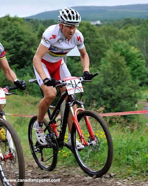 Christophe Sauser had a bad start, which put him on the back foot.