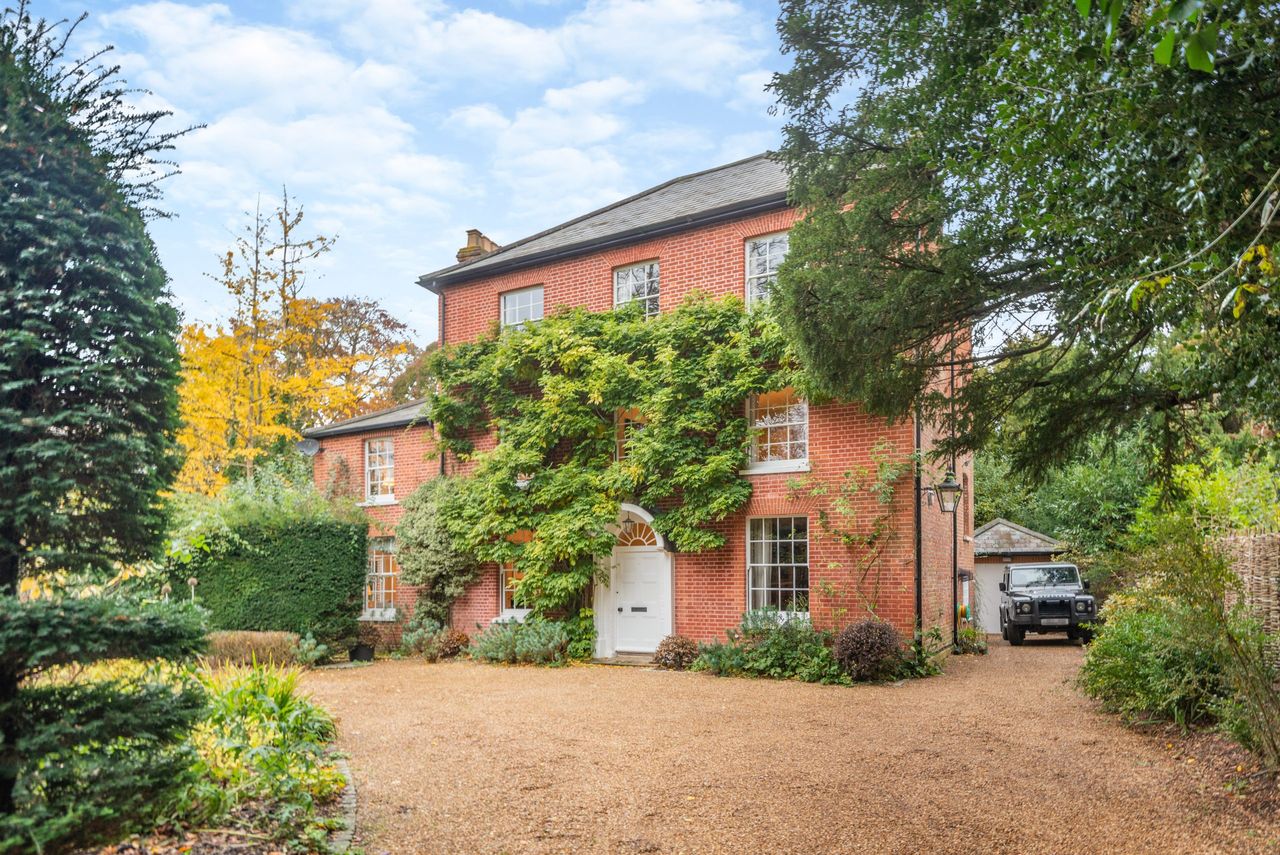 The Gate House in Englefield Green has a private gate opening out on to Windsor Great Park.