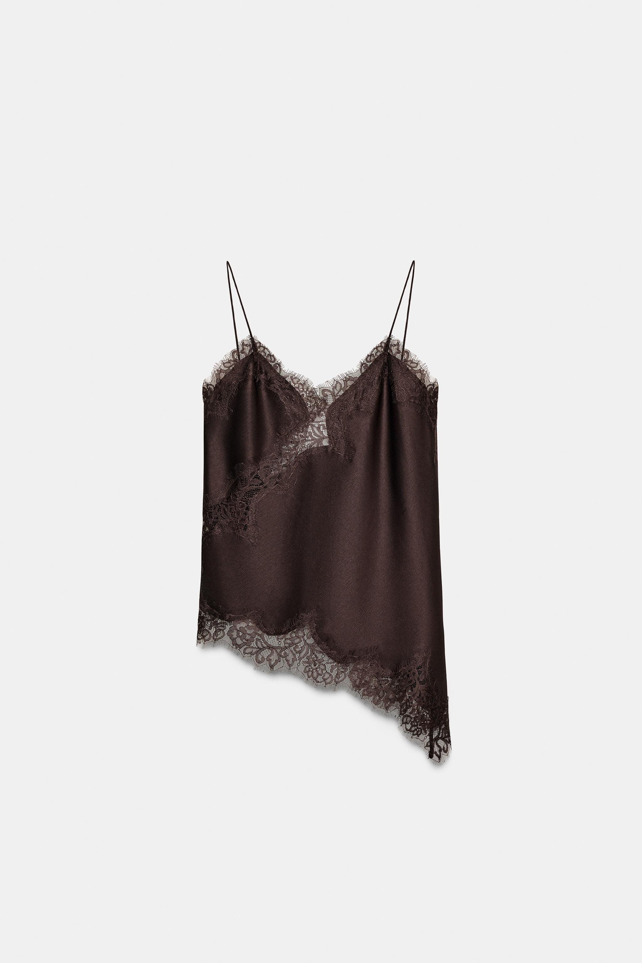 Zw Collection Lace Camisole Top