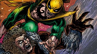 Iron Fist 50th Anniversary Special #1 cover art by Kevin Eastman