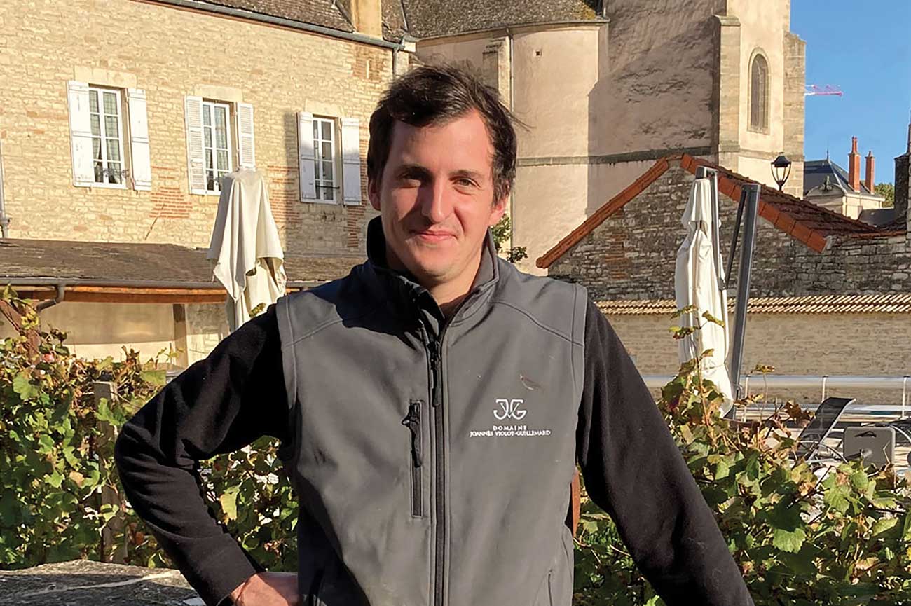Winemaker Joann&amp;egrave;s Violot-Guillemard