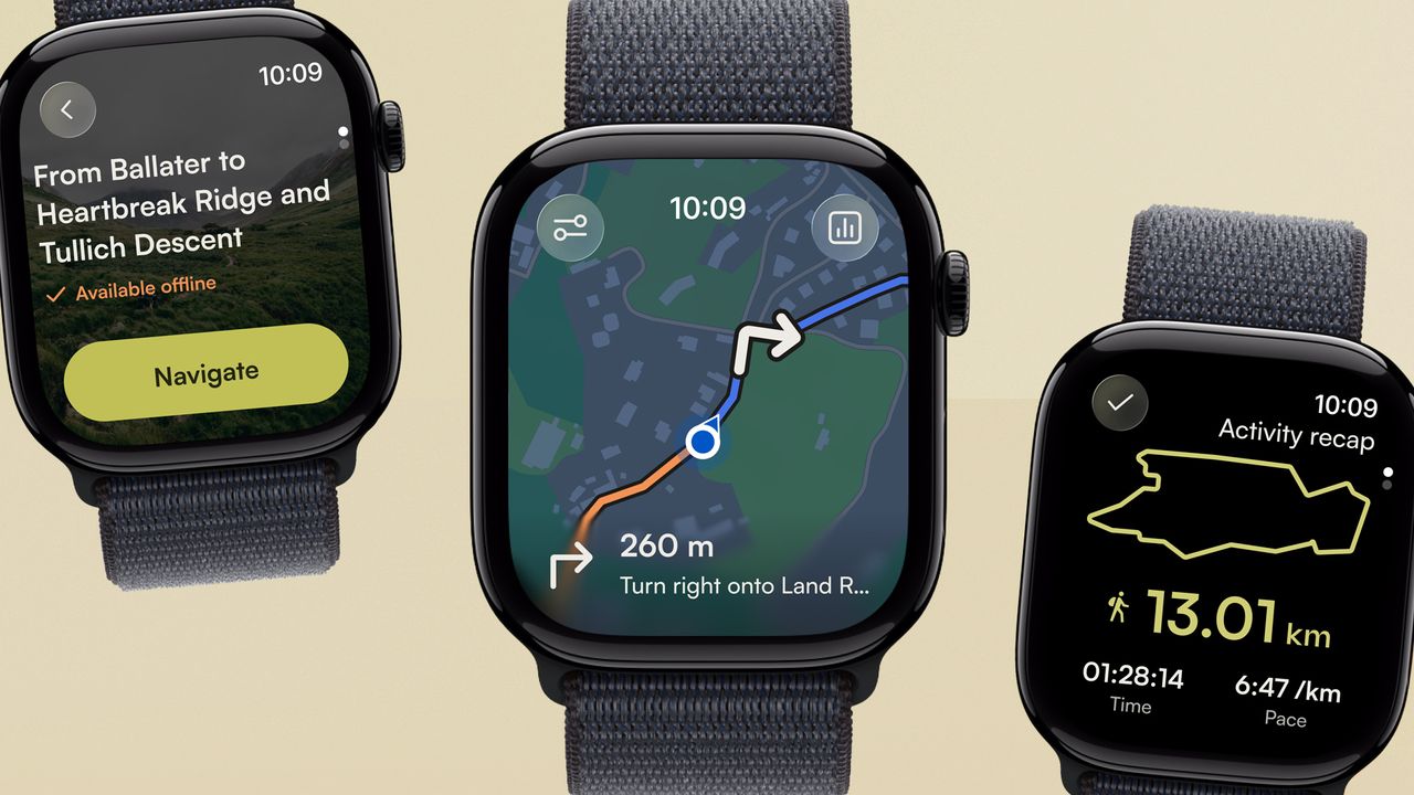 Komoot launches offline map support on its Apple Watch app