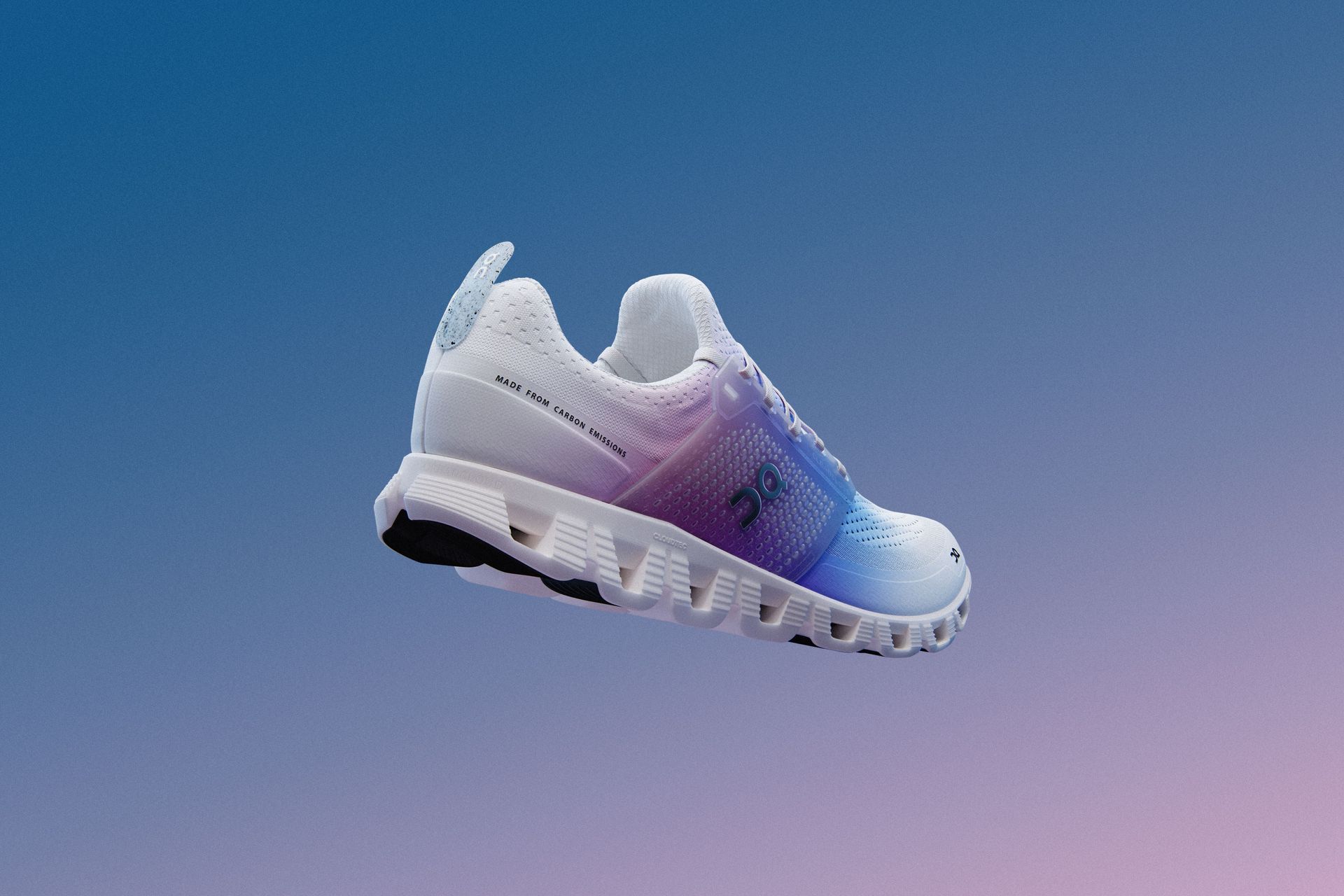 A trainer made purely from carbon emissions now exists and actually