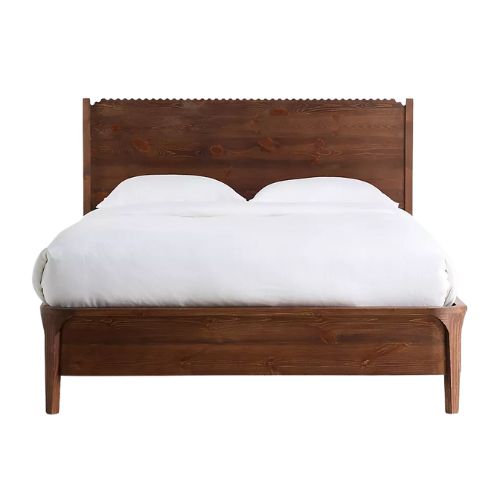 Aria Classic Oak Wood Bed