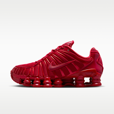 Nike Shox Tl Women's Shoes - Gym Red/gym Red/white - Size 5