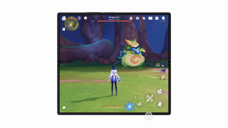 Circle to search helping in the middle of a game on the Z Fold 7
