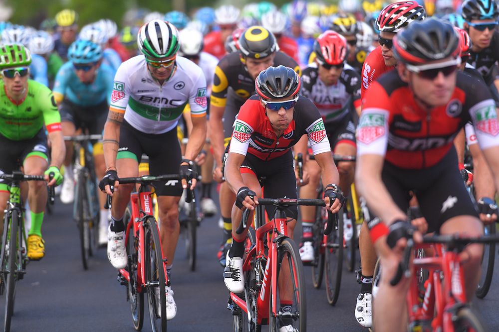 BMC's Richie Porte and Nicolas Roche