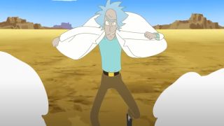 Rick Sanchez in Rick and Morty: The Anime